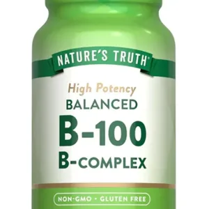 BALANCED VITAMIN B-100 B-COMPLEX - 60 Quick Release Capsules